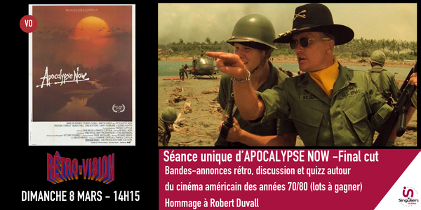 Apocalypse Now : Final cut Dimanche 8 mars à 14h15