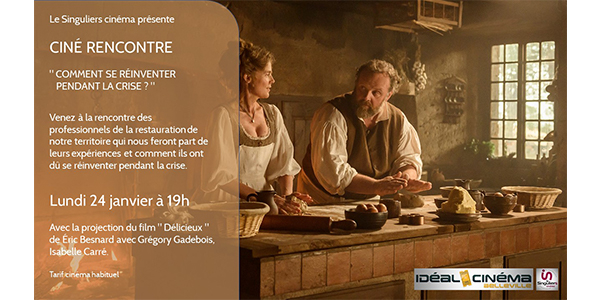 Ciné-rencontre le lundi 24 janvier à 19h