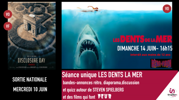 Spielberg à l'honneur au cinéma Lesinguliers