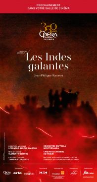 Les Indes galantes (EN DIRECT DE L'OPÉRA BASTILLE  le Jeudi 10 octobre 2019 à 19H15)