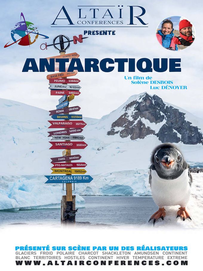 Altaïr Conférences : Antarctique - Aux confins du monde