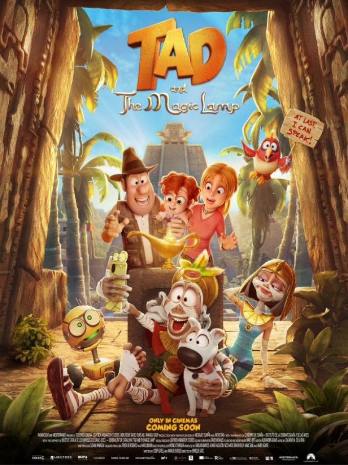 Tad l'explorateur et la lampe magique